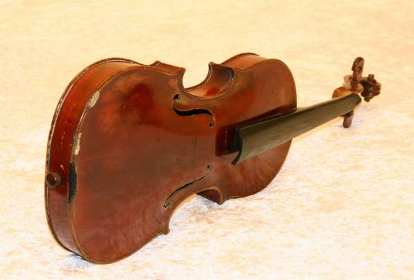 Original Vintage Geige sehr wunderschone rote Viola ! в фото 10