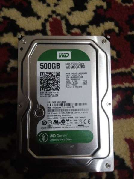 Жесткий диск WD WD5000AZRX 500Гб