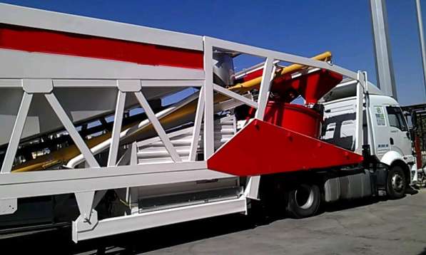 Мобильный бетонный завод TURBOMIX-60 в Москве фото 16