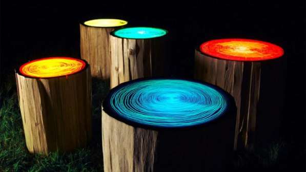 Светящаяся краска по дереву AcmeLight Wood 0,5л в фото 6