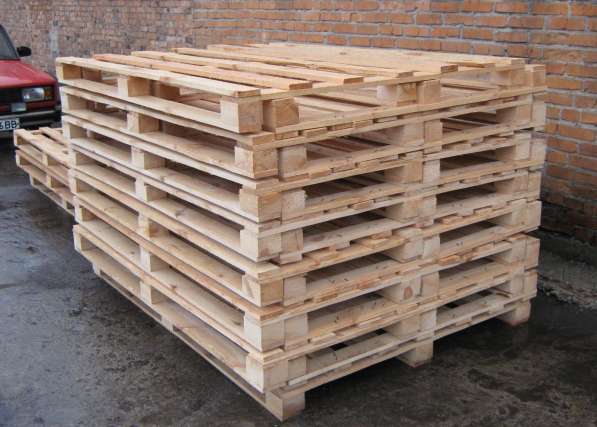 Продажа деревянных поддонов и доставка