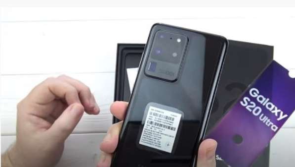 Samsung Galaxy S20 Ultra 5G 12/512GB Black. Новый в 