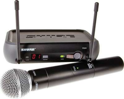 Микрофон SHURE PGX24/SM58 радиосистема