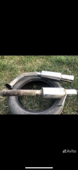 Глушитель прямоток мазда