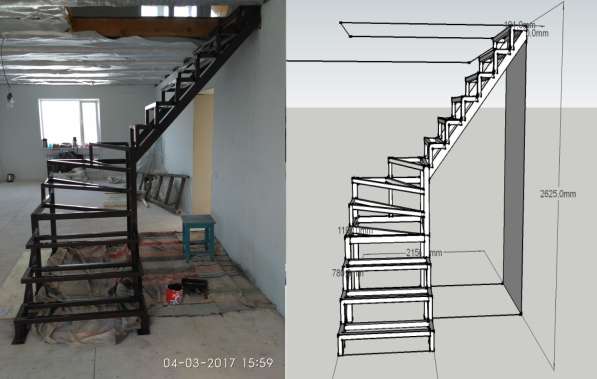 Лестницы. Проектирование, изготовление, монтаж в Миассе фото 10