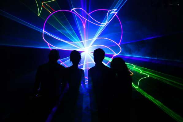 Лазерное шоу на свадьбу в Красноярске фото 7