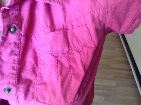 Платье коттоновое, розовое, рост 140-160 см в фото 3