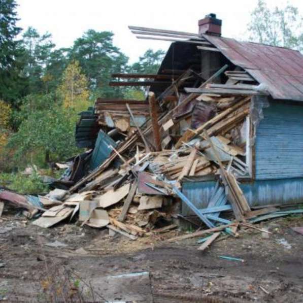 Снос, демонтаж домов из дерева в Калуге
