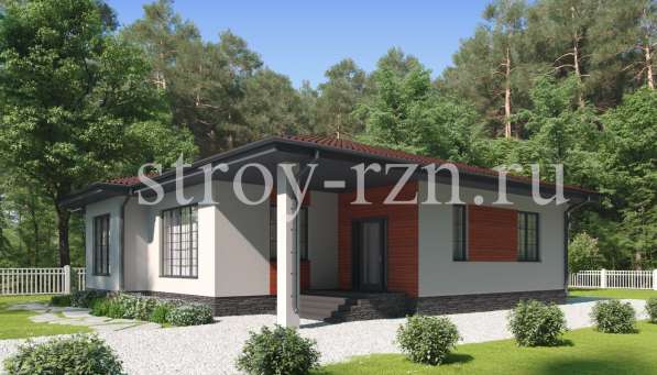 Готовые проекты коттеджей в Рязани фото 20