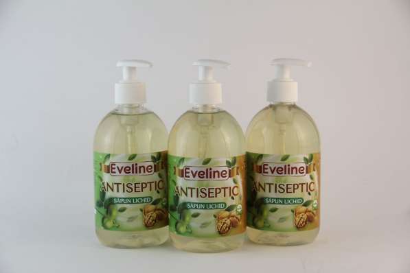 Жидкое мыло "Eveline" Antiseptic с экстрактом ореха