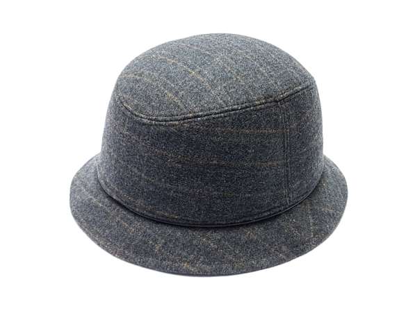 Шляпа панама мужская шерстяная LF Rich (серый) в Москве фото 3