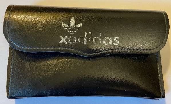 Кошелек ”adidas” кожаный черный. 1970-х гг