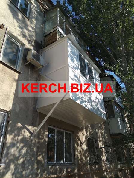 Расширение балконов под ключ (отделка, обшивка, пол) в Керчи фото 7