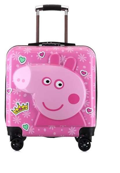 Детский чемодан свинка пеппа на колесах в Мытищи