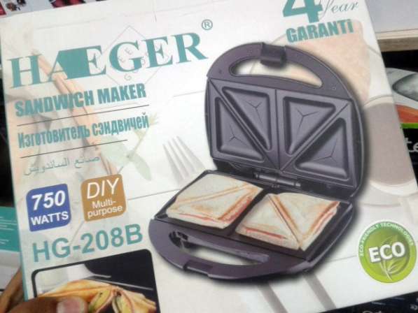Купить сэндвичницу Haeger в Ташкенте: цена 280,000 сум
