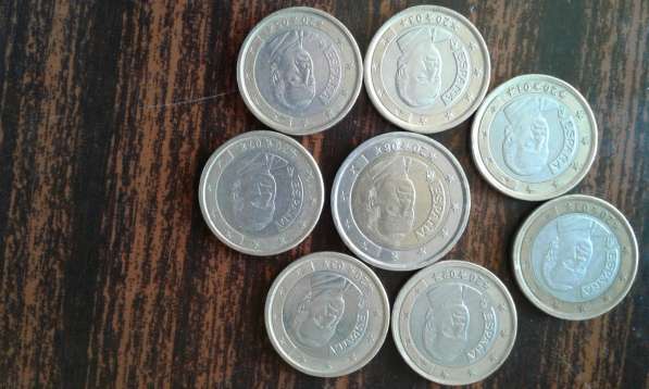 Коллекция Евро и Евро центов, комплект монетный двор Испании в фото 3
