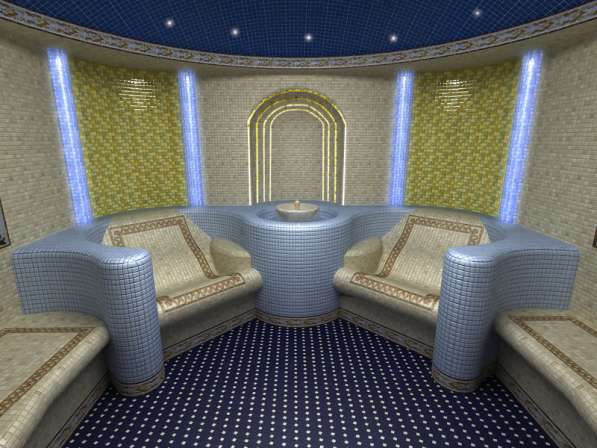 Строительство бассейнов, хамам,фонтанов,искусстевнных прудов в Йошкар-Оле фото 4