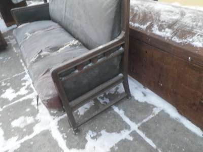 Старинный дубовый диван.. Россия в Москве фото 4