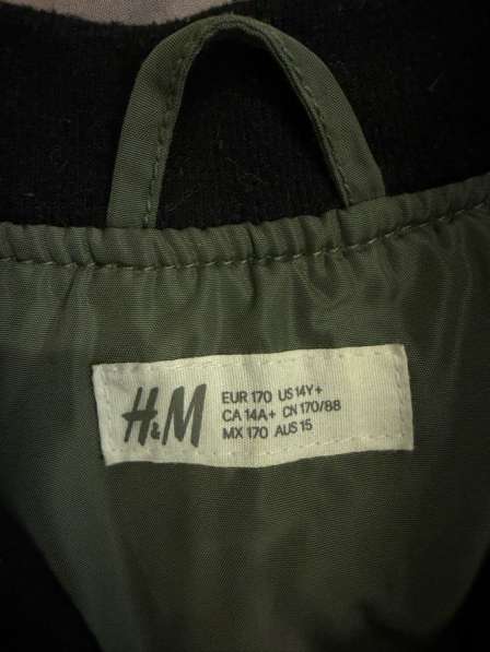 Бомбер - куртка H&M в Краснодаре фото 3