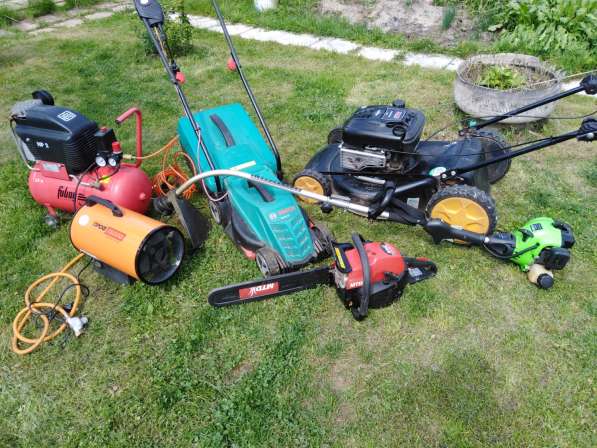 Ремонт садовой и спец техники на выезде в Москве