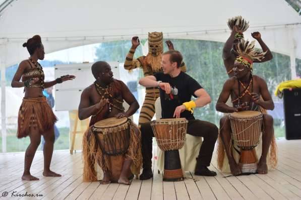 Африканской шоу-группой "Килиманджаро" в Москве фото 13
