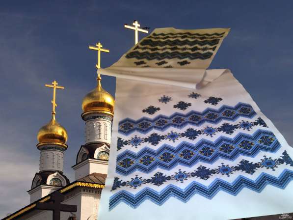 Текстиль ритуальный в фото 25