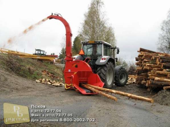 Измельчитель древесины Farmi Forest CH 380 (Финлядия).