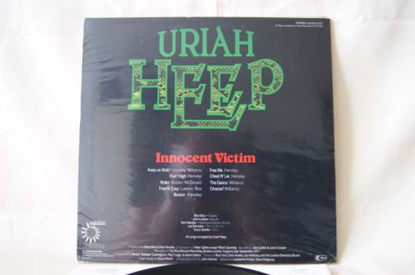 URIAH HEEP-1977 Made In W. Germany в Москве фото 4