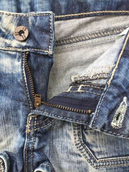 Шорты новые G Star размер М джинсовые голубце стретч женские в Москве фото 5