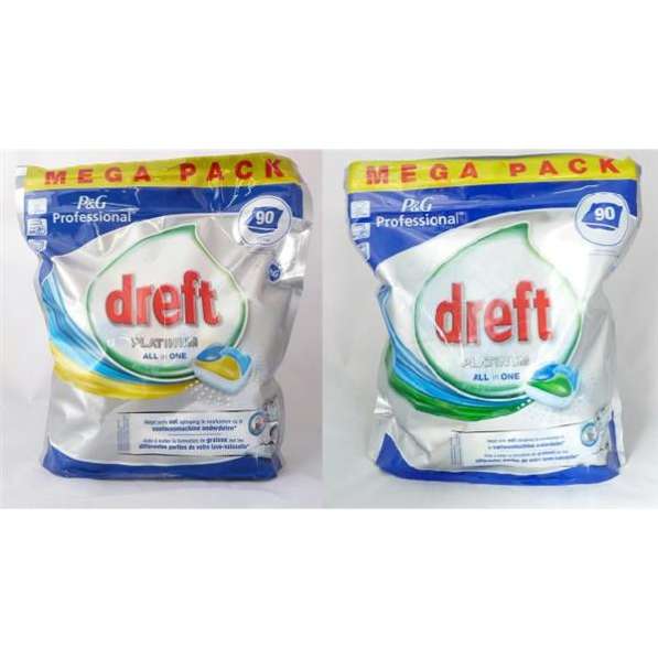 Таблетки для посудомоечных машин Dreft Platinum