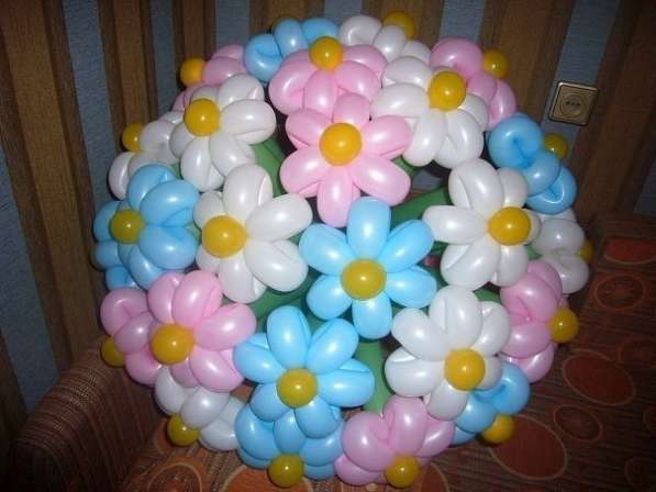 Цветы из шариков. Букеты из шаров. ЗАКАЗАТЬ!!!! в Москве