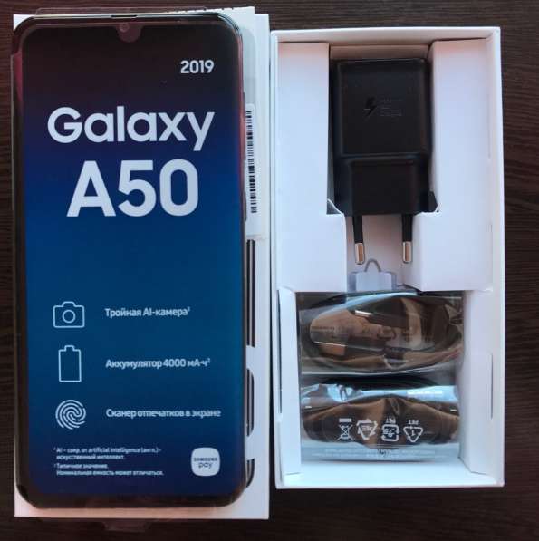 Продаю Samsung A50, чёрный, 64gb в Краснодаре фото 4