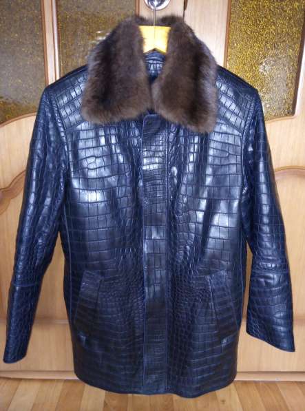 Куртка из кожи крокодила в Москве фото 12