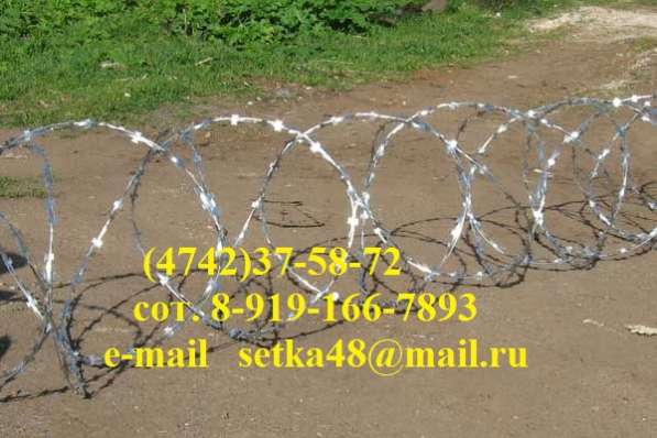 Колючая проволока егоза Липецк, Воронеж, Тамбов, ЦФО в Липецке