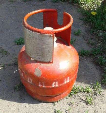 Баллон газовый 5 литров (малый) под клапан