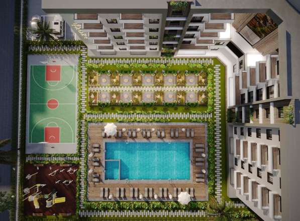 2-к. квартира 50м² Турция, Анталья, Алтынташ в 