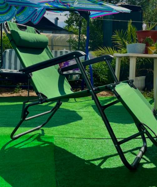 Шезлонг новый в Москве фото 5
