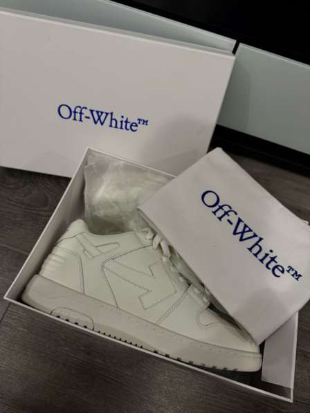 Новые кеды off white в Москве фото 3