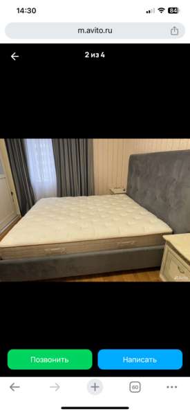 Продам кровать Аскона 200х220 в Санкт-Петербурге