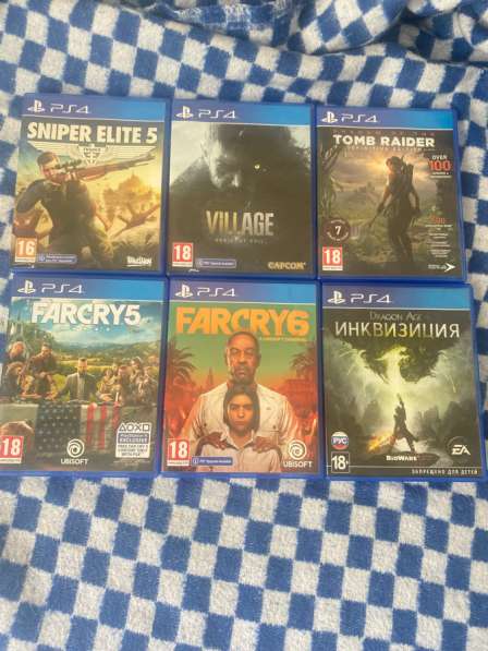 PS4,диски в подарок в Холмске