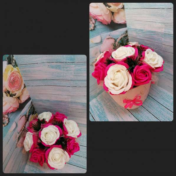 Композиции из мыльных роз в наличии и на заказ в Железногорске фото 5