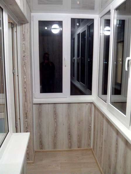 Обшивка балкона, ремонт квартир в Стерлитамаке фото 4
