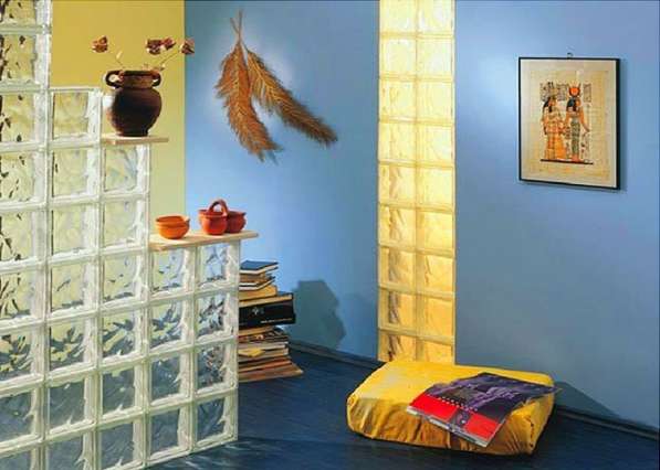 Стеклоблоки для наружных стен домов, внутренних перегородок в Смоленске фото 4