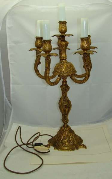 Канделябр лампа пятирожковая (W731)