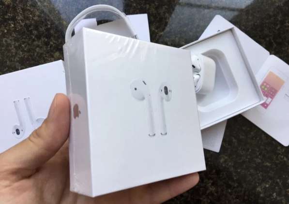 Apple AirPods 2 беспроводные наушники в Москве фото 7