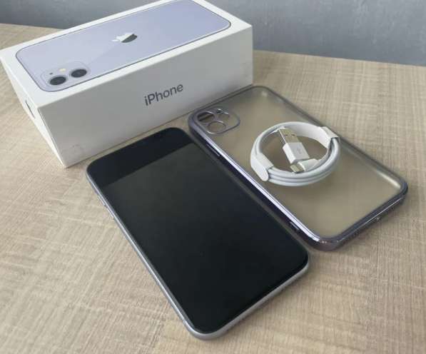 IPhone 11 256GB Purple Ростест Гарантия в Москве фото 3