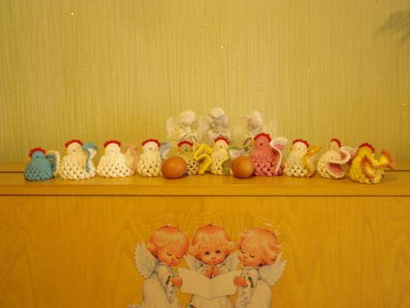 Aжурныe ангелочки и курочки-грелки для яиц в Санкт-Петербурге фото 4