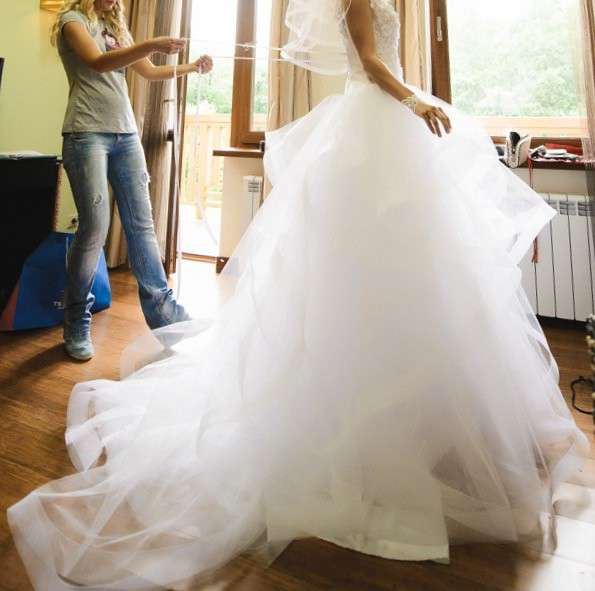 Свадебное платье принцессы в Москве фото 5