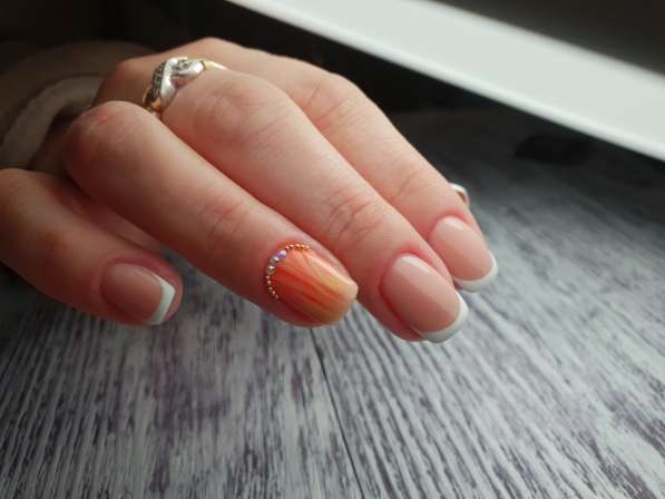 Маникюр+гель-лак в Санкт-Петербурге фото 4