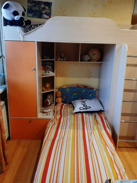 Двухярусная кровать со шкафами в Екатеринбурге фото 7